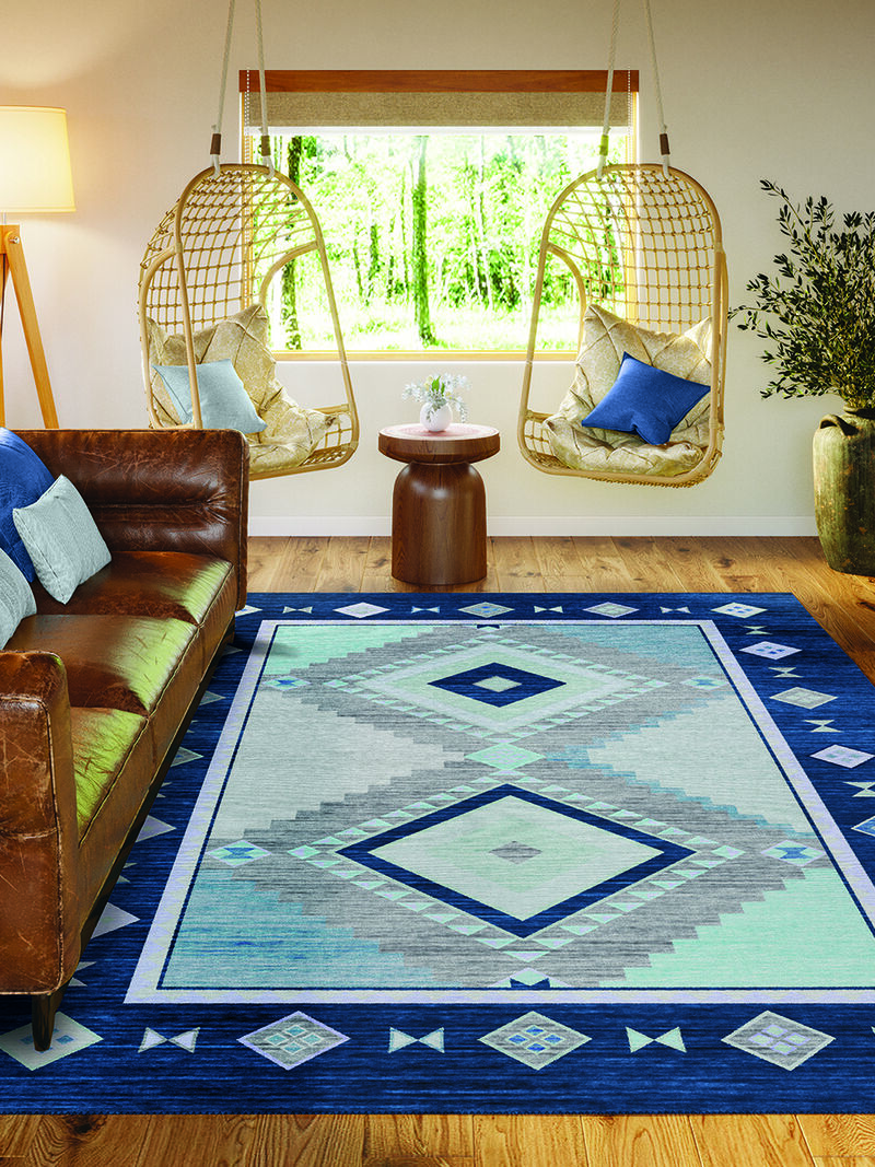 Phoenix PH2 Denim 3' x 5' Rug