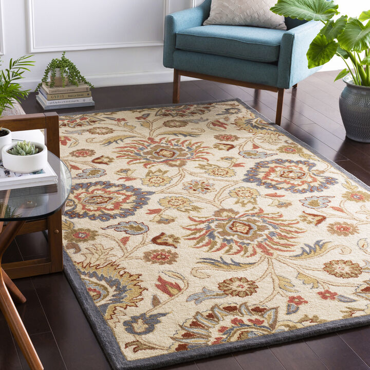 Caesar CAE-1192 9' x 12' Brown Rug