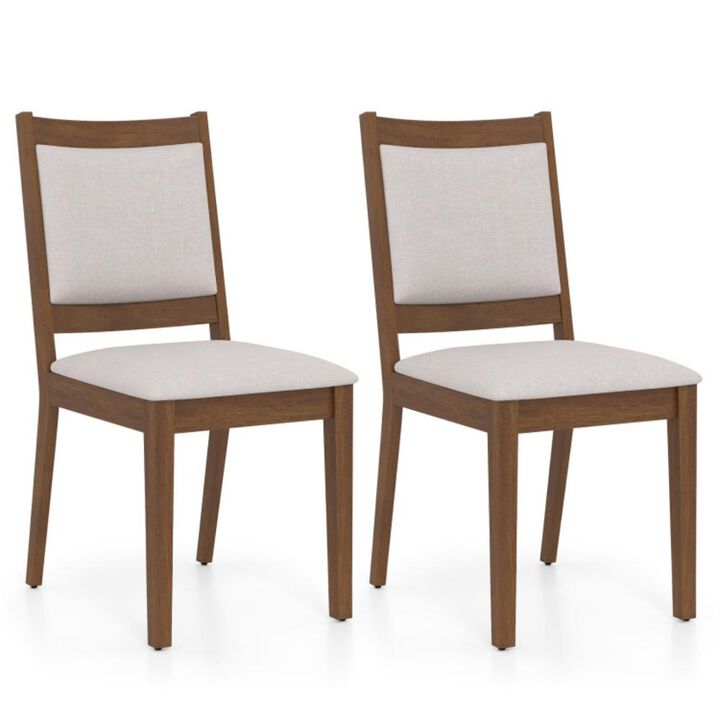 Modern Upholstered Dining Chairs Set of 2 for Kitchen or Dining Room Comfort and Style