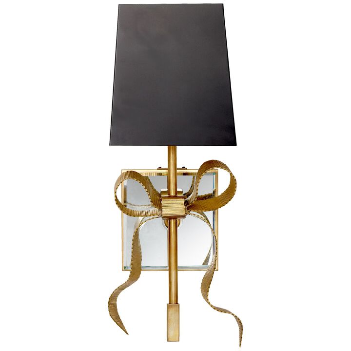Ellery Gros-Grain Bow Sconce