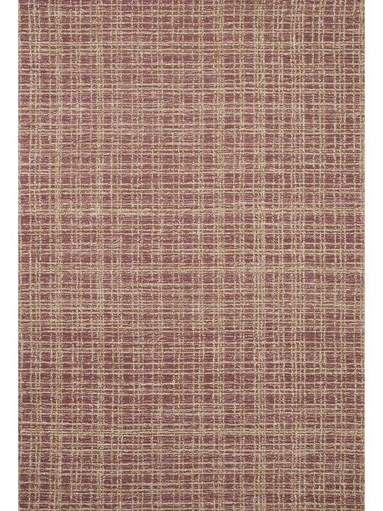 Polly POL03 Berry/Natural 7'9" x 9'9" Rug