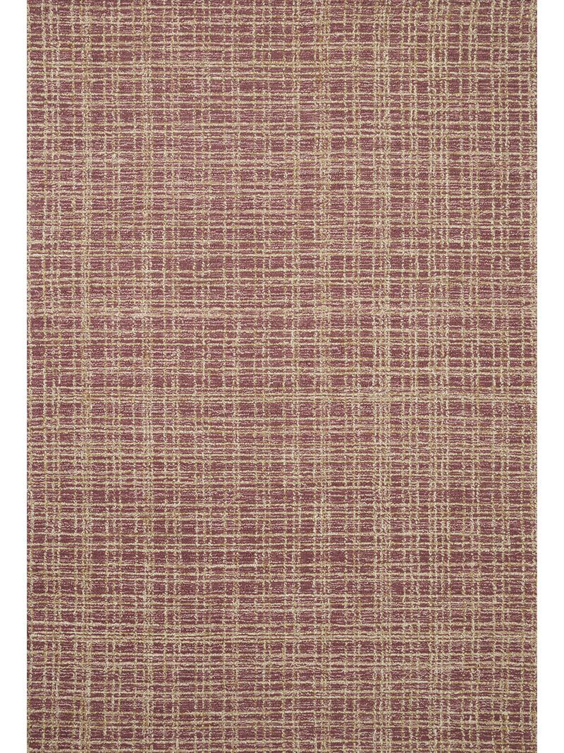 Polly POL03 Berry/Natural 7'9" x 9'9" Rug