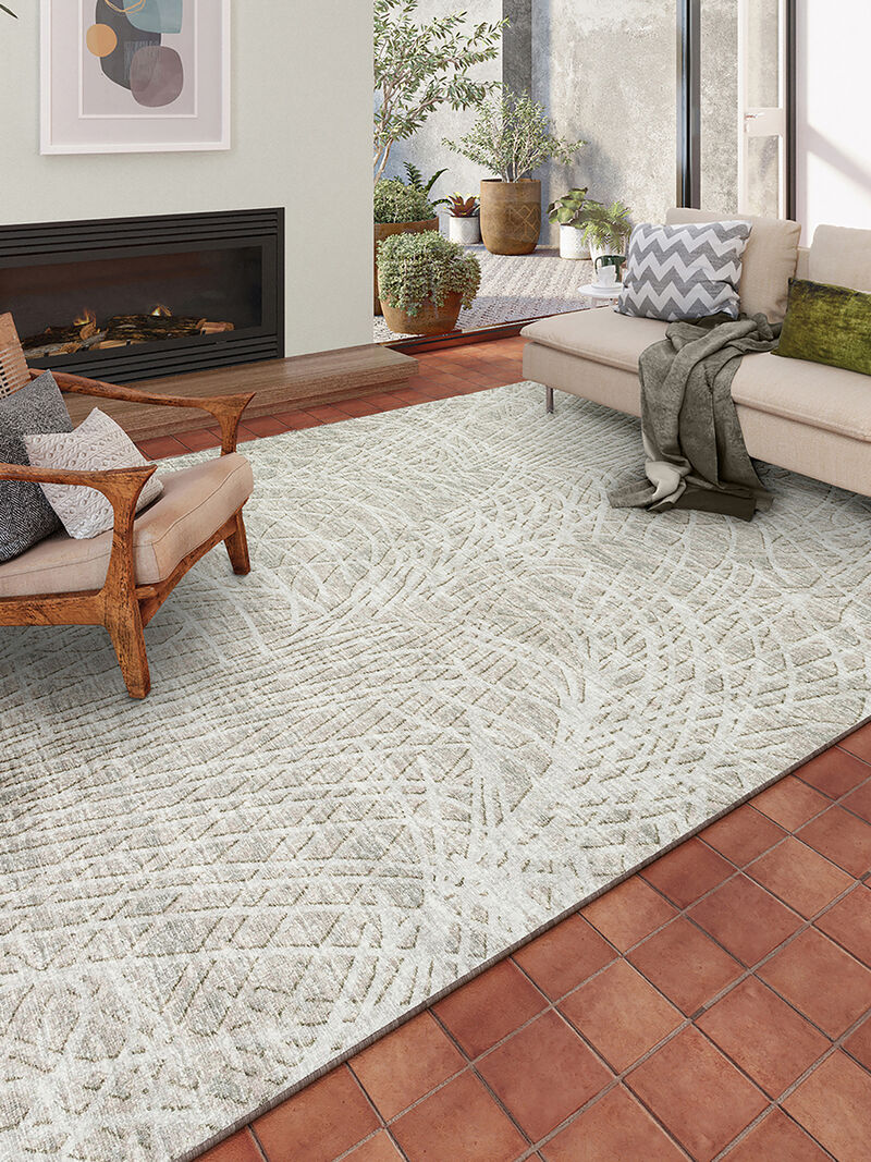Winslow WL2 Taupe 10' x 14' Rug