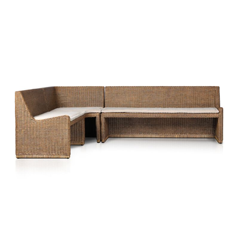 Senna 106" Left Arm Facing Dining Banquette