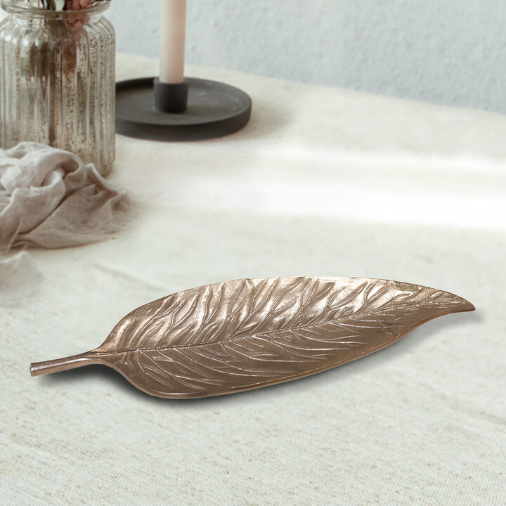 Handmade Decorative Silver Color Coated 10.23 x 3.54 x 0.46 Inches Aluminium Tray 060AB BBH Home's