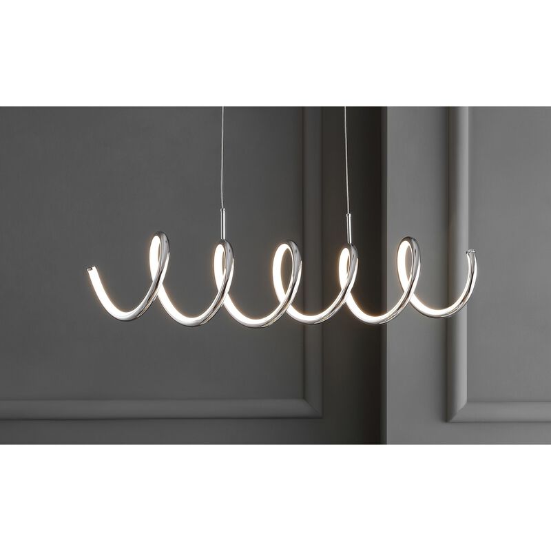 Ali Dimmable Adjustable Integrated LED Metal Linear Pendant