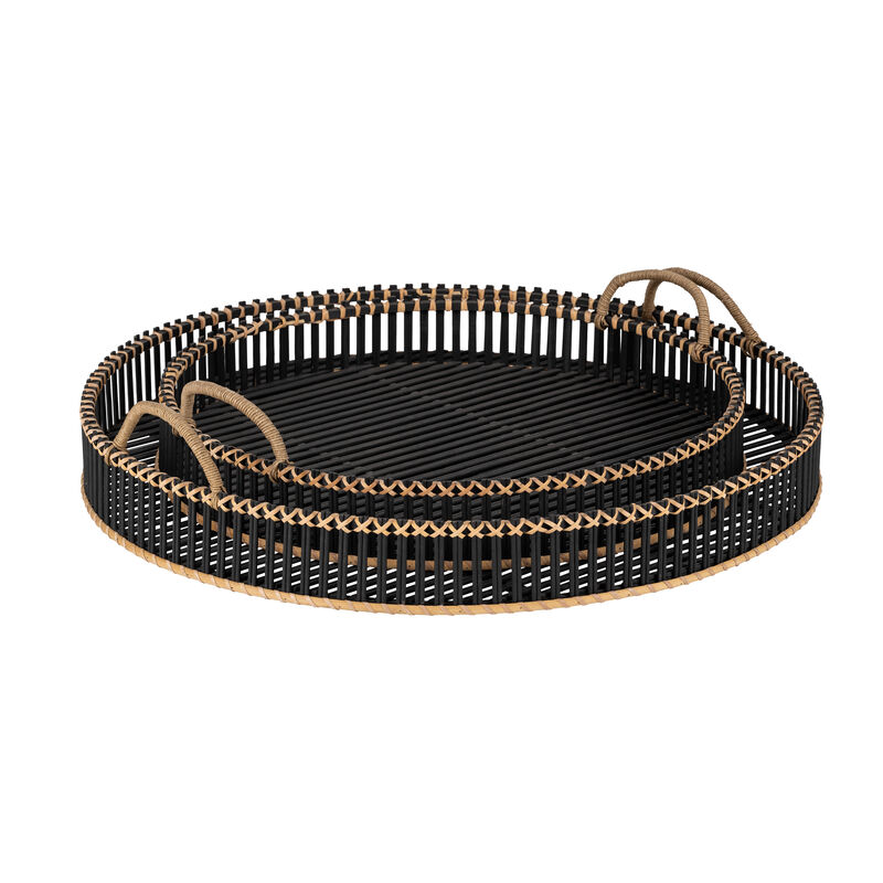 Bamboo Round Trays