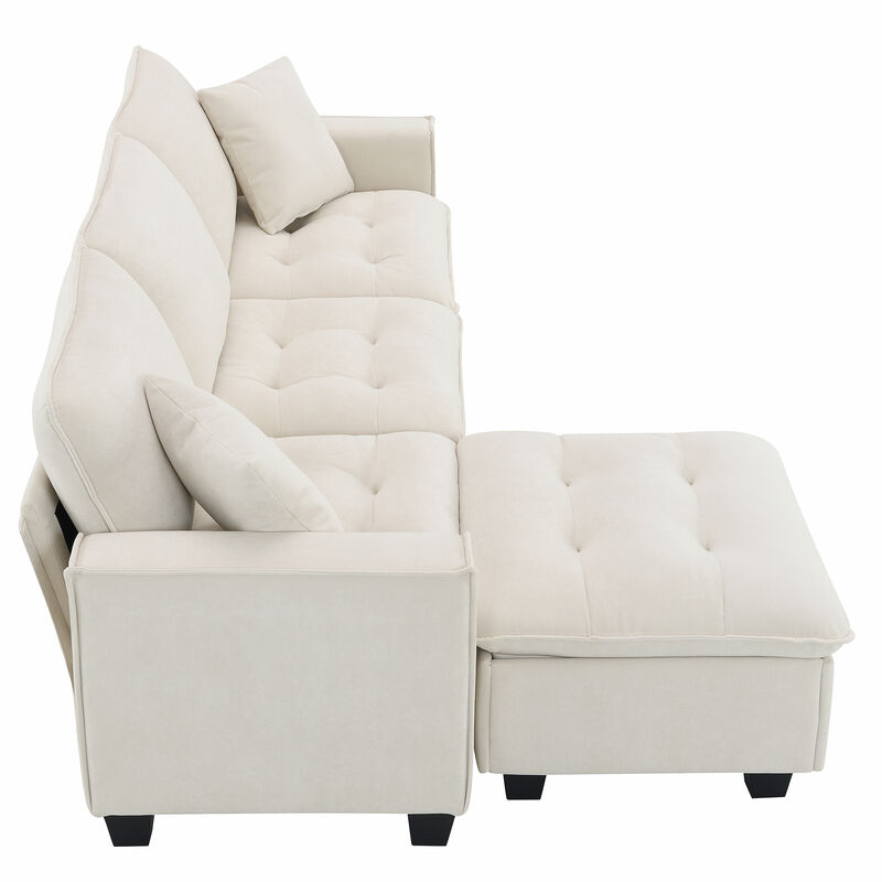 Merax Modern Convertible Sectional Sofa