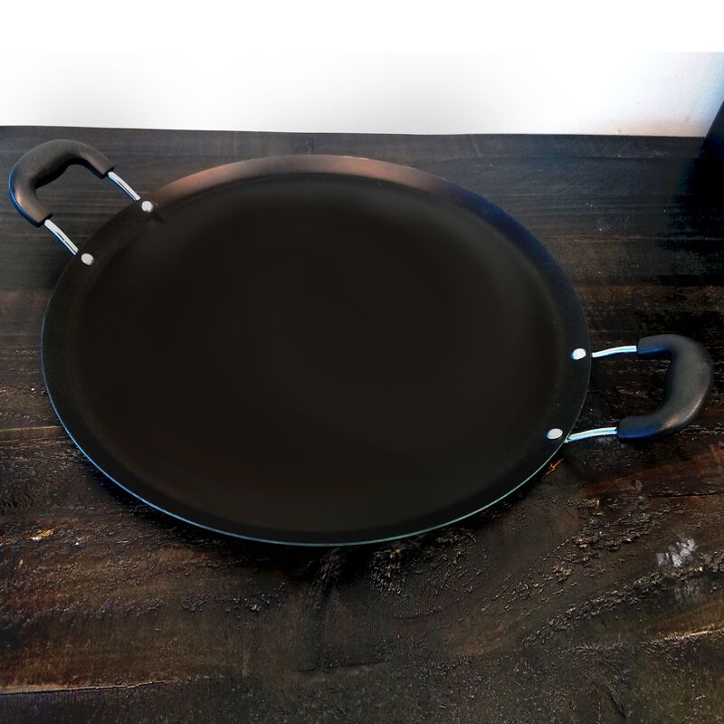 Oster Cocina Zadora 14 in. Carbon Steel Comal Pan in Teal