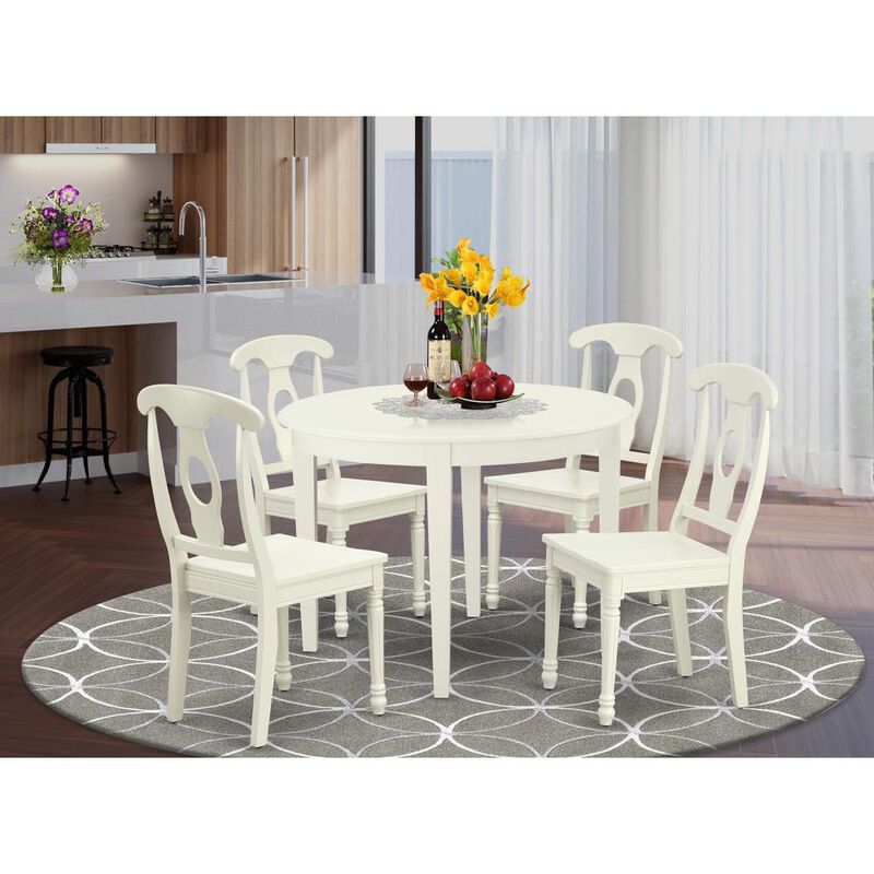 Dining Room Set Linen White