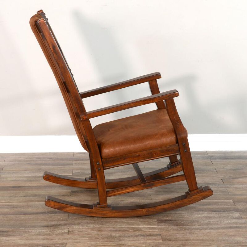 Sunny Designs Santa Fe Rocker, Cushion Seat & Back