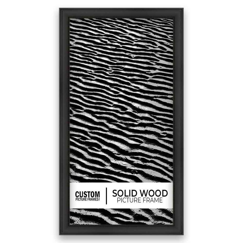 Traditional Black Panoramic Picture Frame