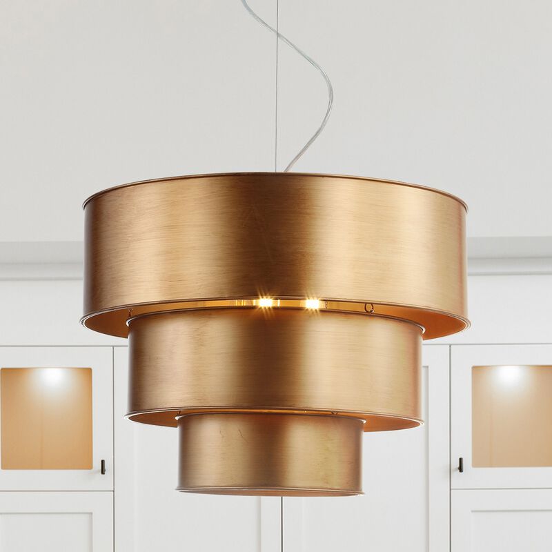 Lynn 3-Tier Metal LED Pendant