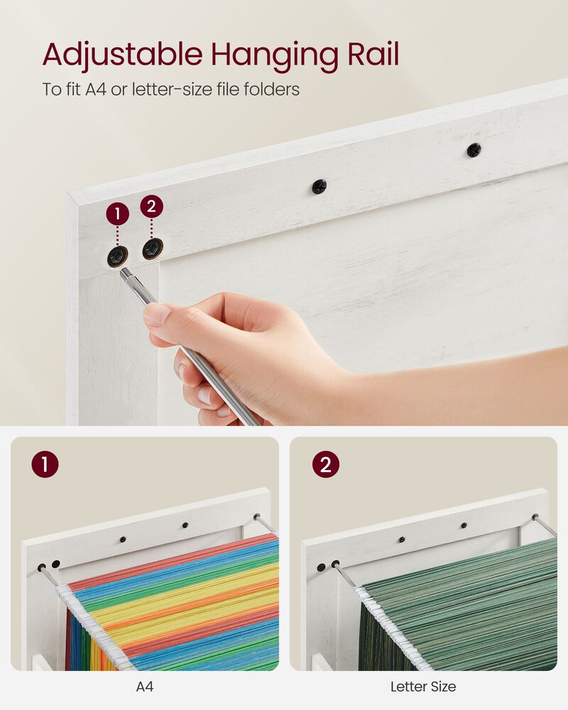 Compact Lateral File Cabinet with Multiple Drawers for Efficient Office Storage