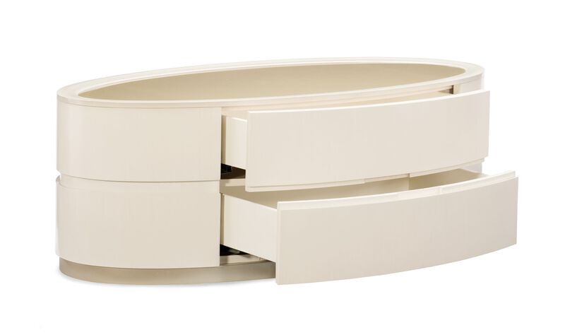 Adela Oval Cocktail Table