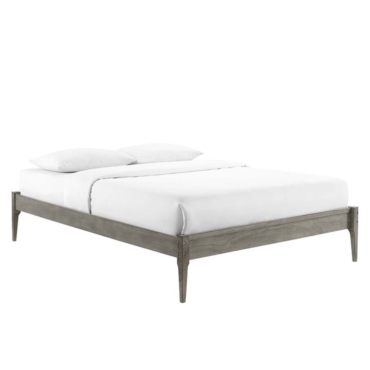 Modway - June Twin Wood Platform Bed Frame