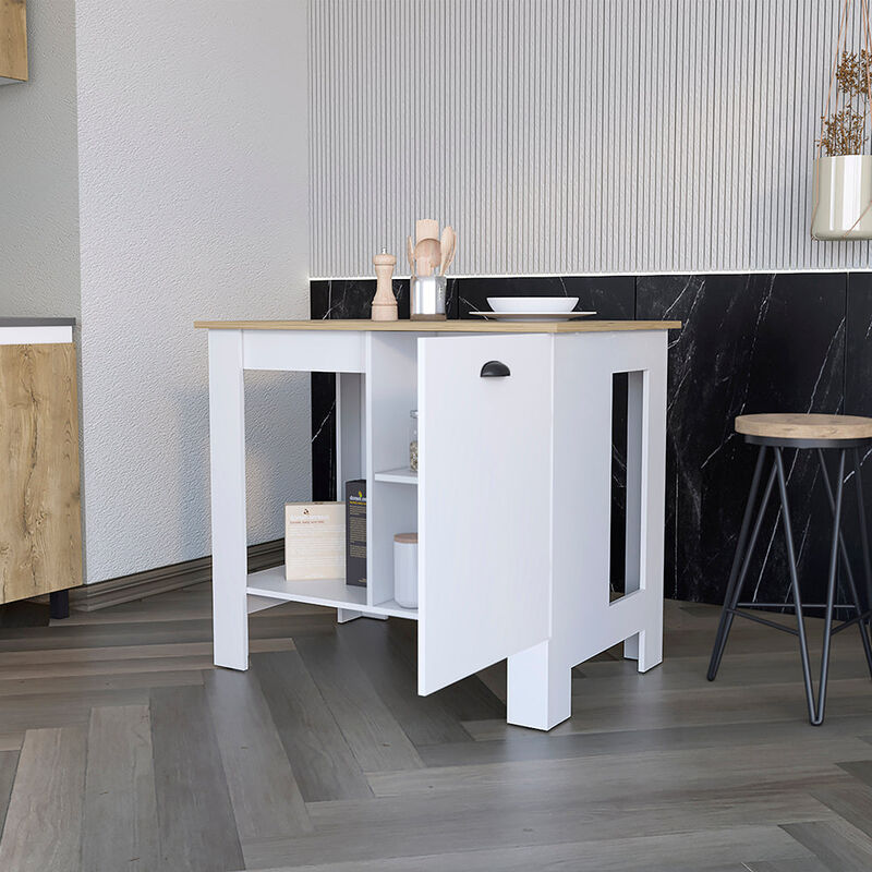 Kitchen Island Shoproni, Kitchen, White