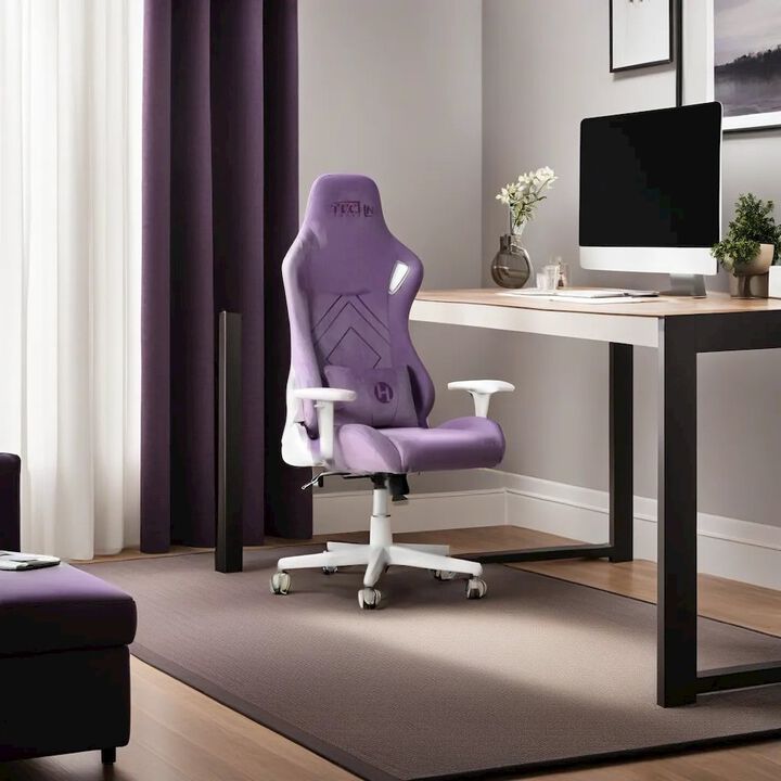 Belen Kox Purple Velvet Gaming Throne, Belen Kox