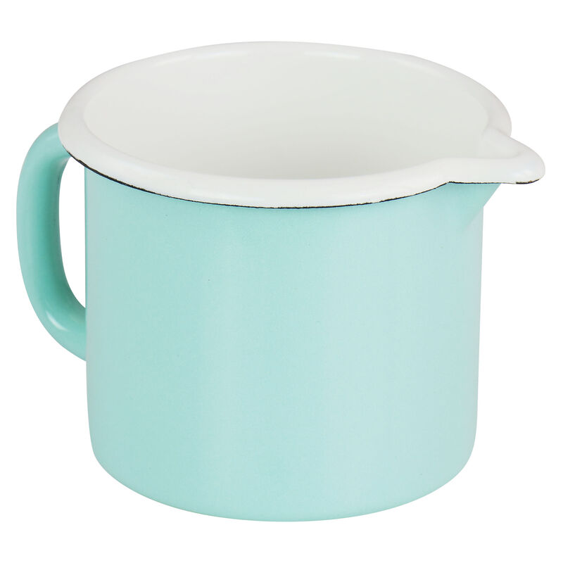 Martha Stewart 2.5 Cup Enamel on Steel Measuring Cup in Turquoise