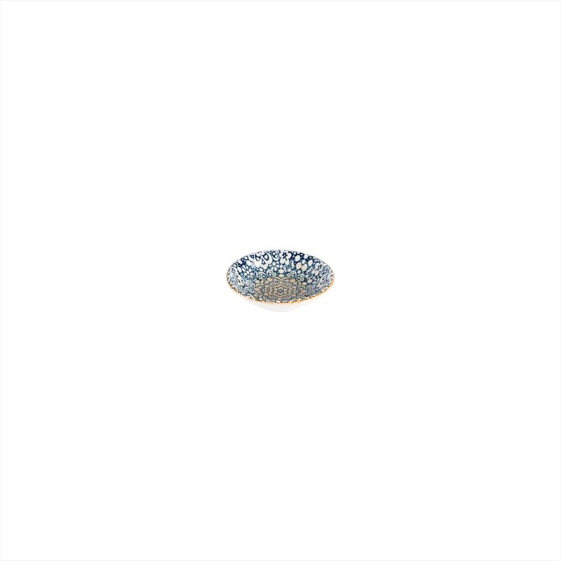 Alhambra dia.3.5" h:1" 2 oz. Round Decorated Porcelain Bowl (Set of 4)