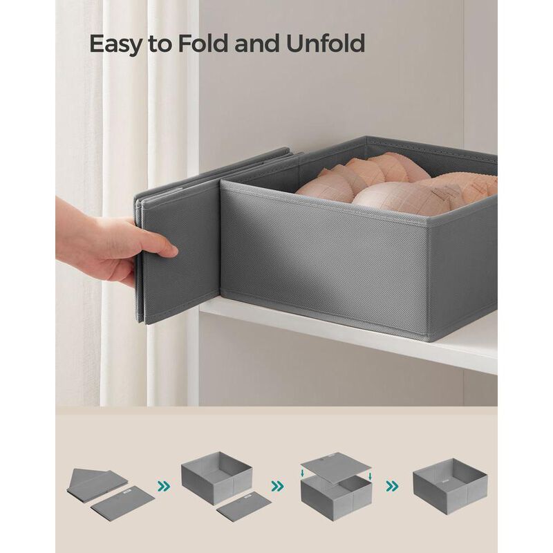 Drawer Organizer Set for Dresser Drawers – Adjustable and Versatile Storage Solutions
