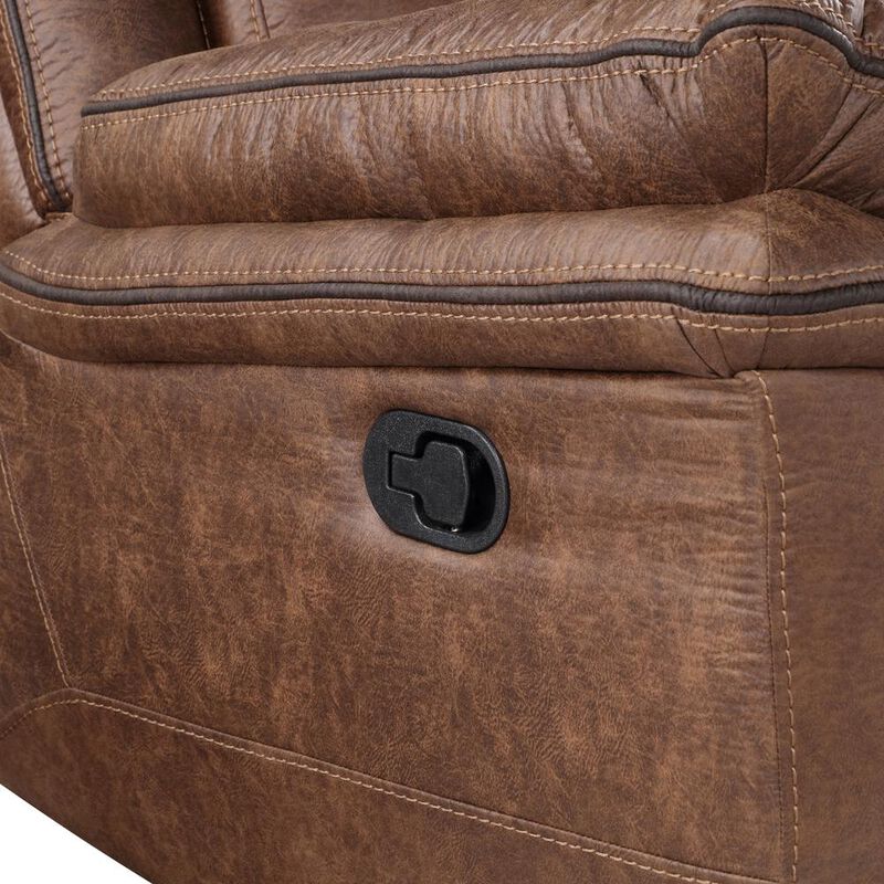 New Classic Furniture Ryland Glider Recliner- Brown
