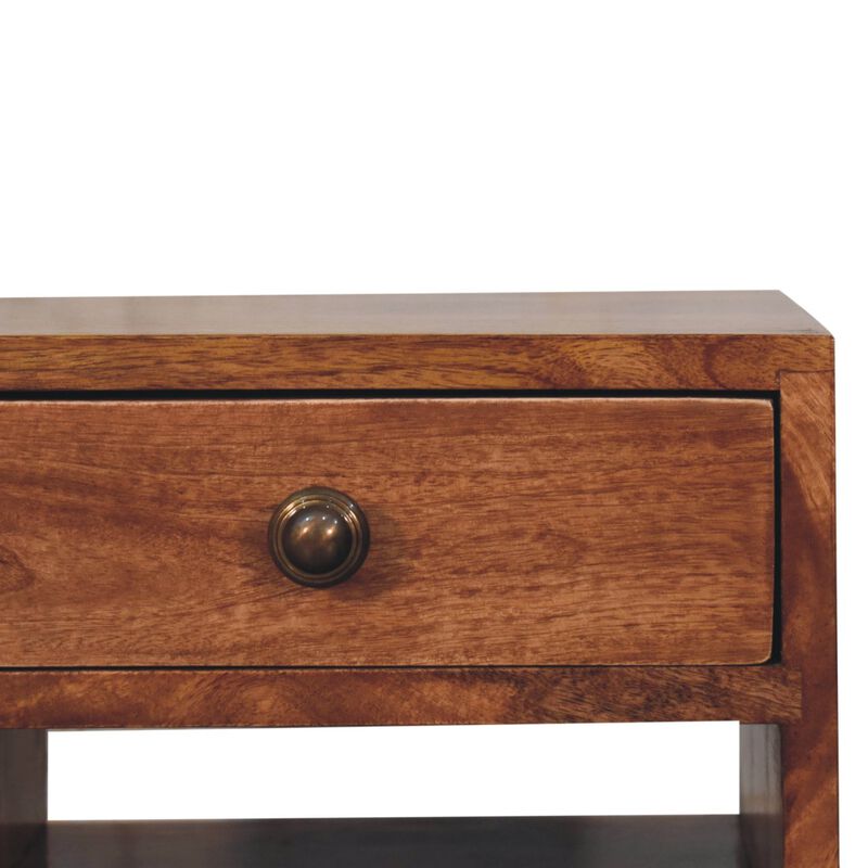 Artisan Furniture Solid Wood Mini Classic Multi Honey Caramel Bedside