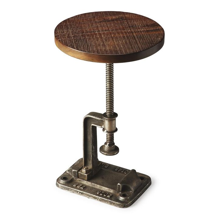Industrial Chic Adjustable Accent Table - Edition, Belen Kox