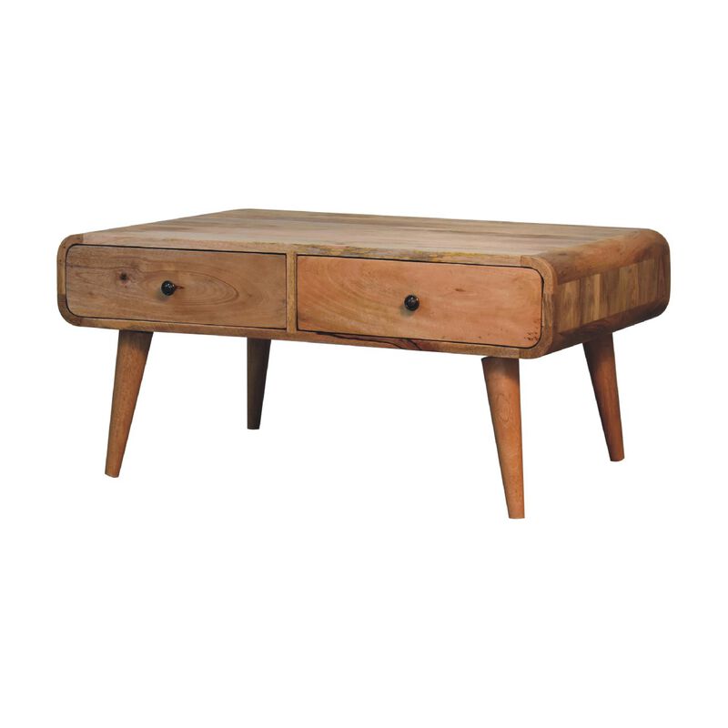 Sonata  Solid Wood 4 Drawer Coffee Table