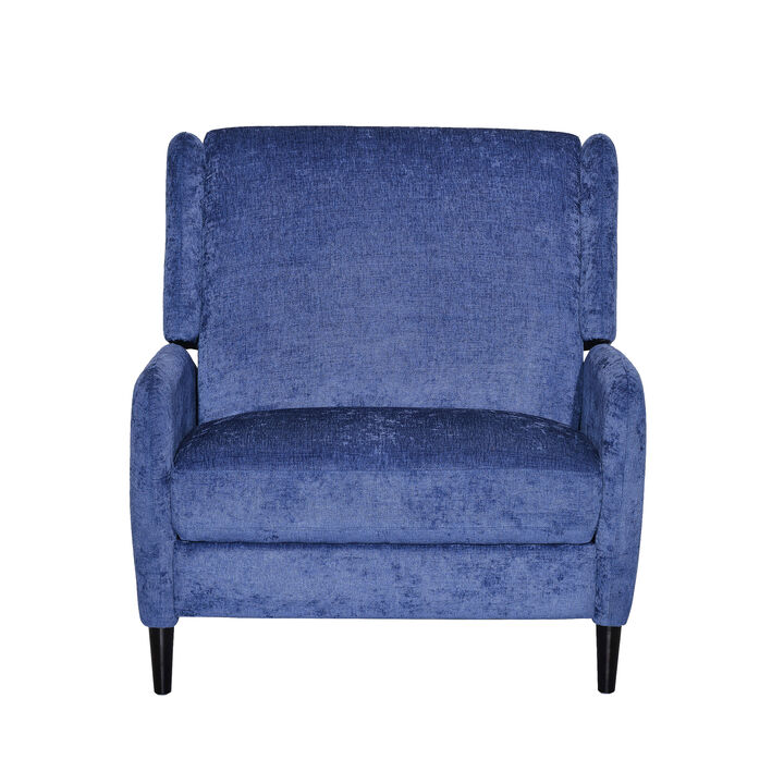 Merax Textured Fabric Push Back Wide Recliner