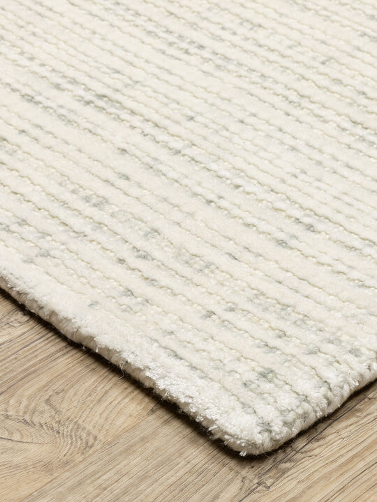 Circa 2'6" x 8' Ivory Rug