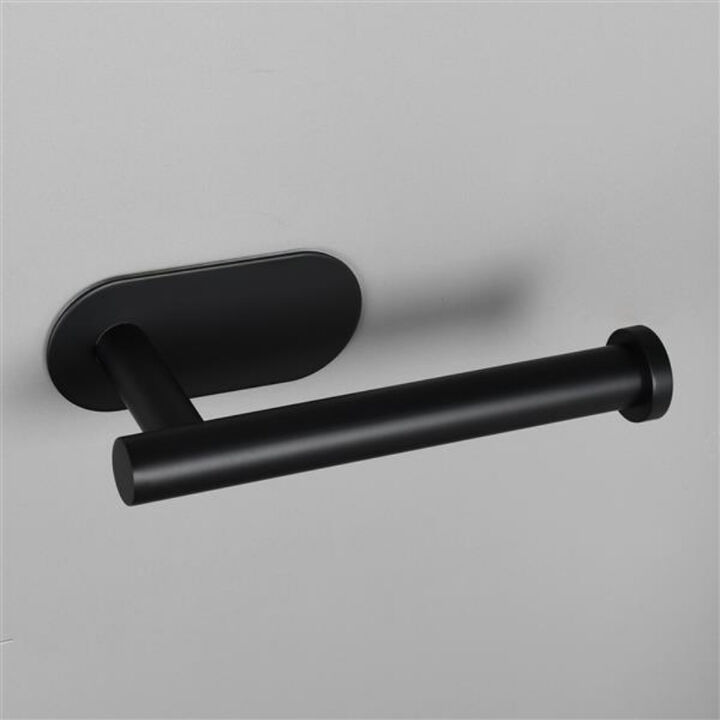 Self-Adhesive Toilet Paper Holder, Stainless Steel Bathroom Tissue Rack