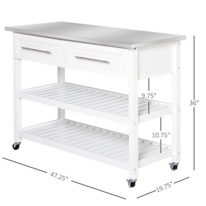 Kitchen Sideboard & Storage Cabinet Versatile Coffee Bar Cabinet with Shelves & Drawers