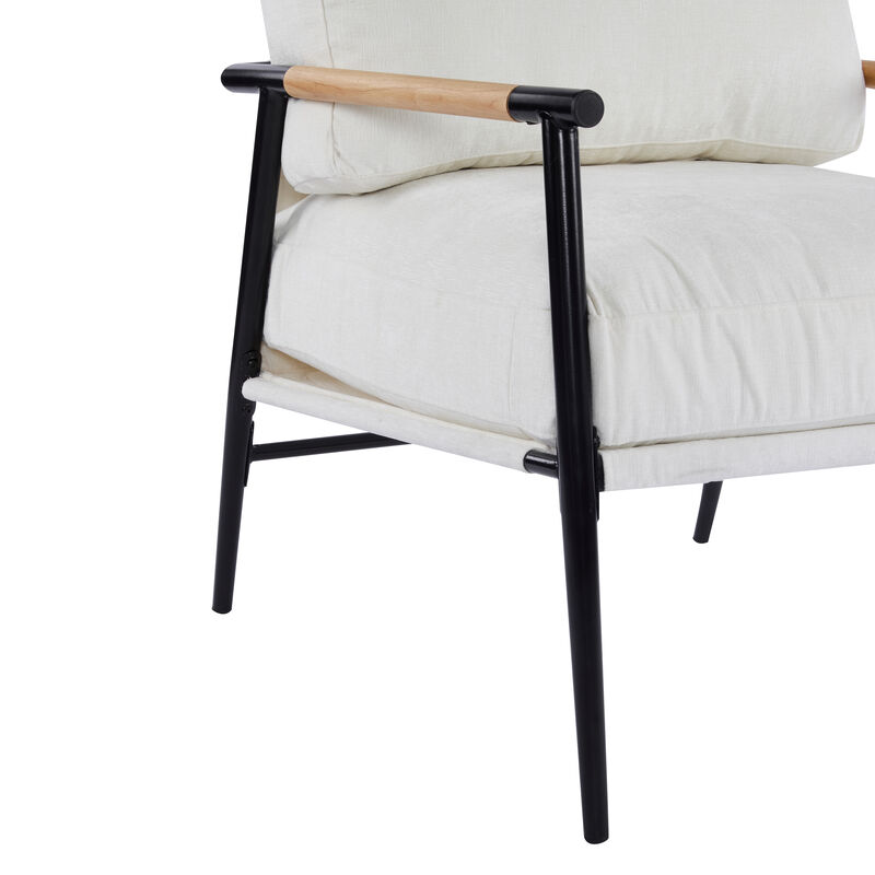 Merax Modern Accent Chair with Plush Cushion