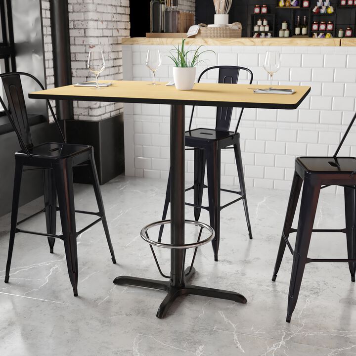 Restaurant Dining Table and Bases - Bar Height