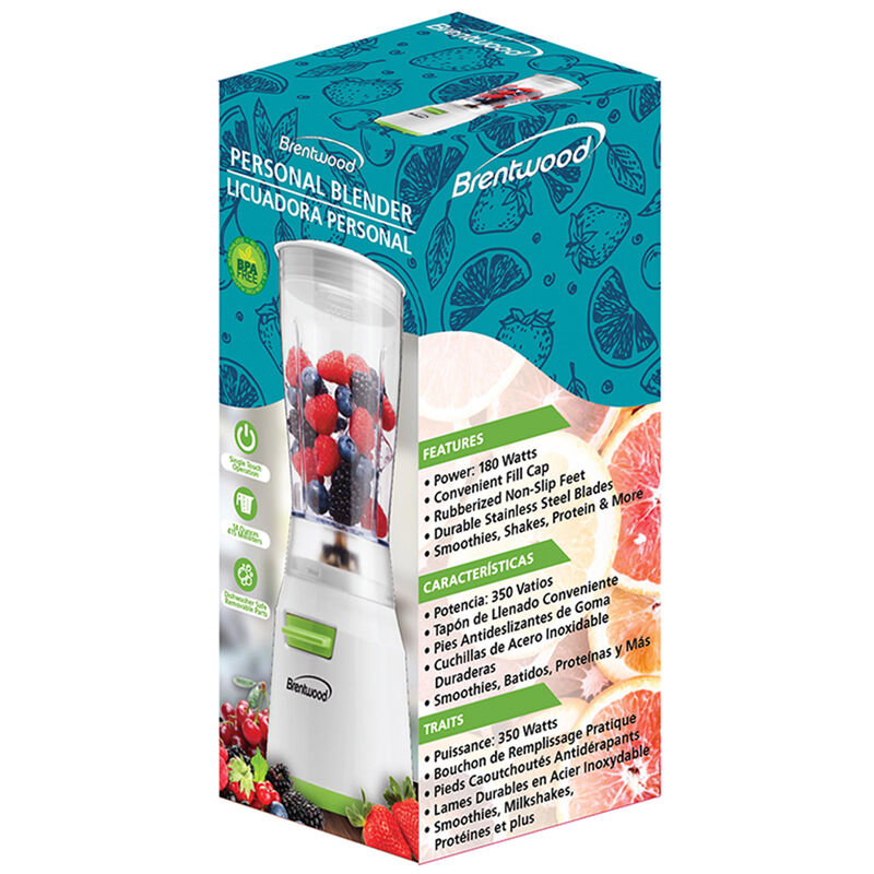Brentwood 14 Ounce Personal Blender in White