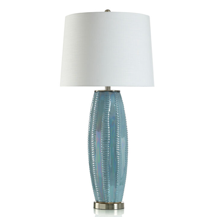 Luster Blue Table Lamp