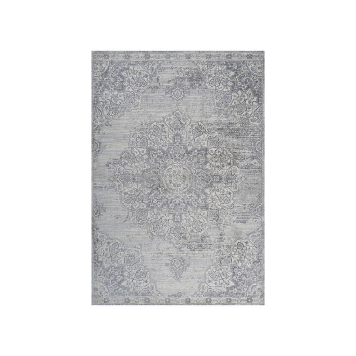 Modern Persian Vintage Moroccan Medallion Area Rug