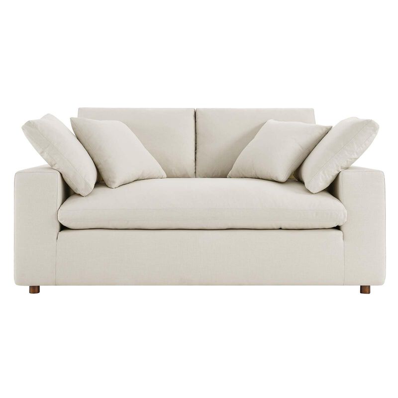 Modway Commix Love Seats, Light Beige
