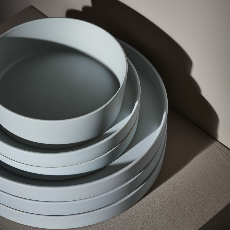 Stone by Mercer Project Modan Stoneware 12 Piece Dinnerware Set