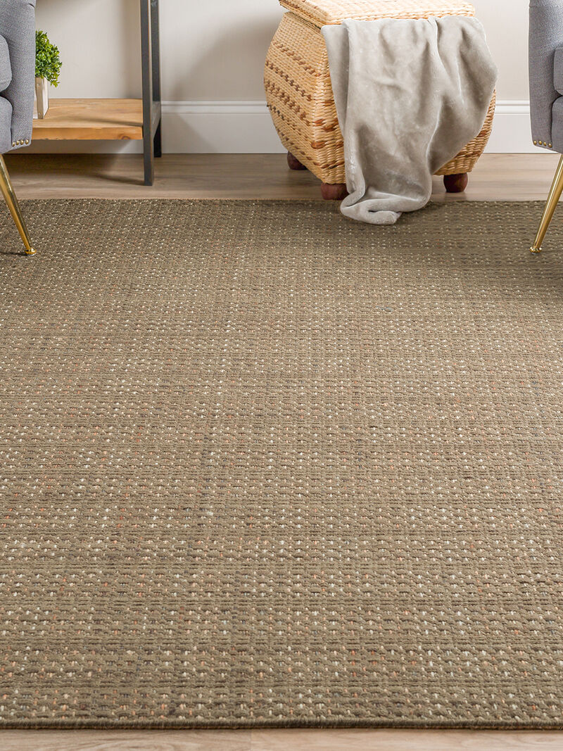Nepal NL100 Mocha 8' x 10' Rug