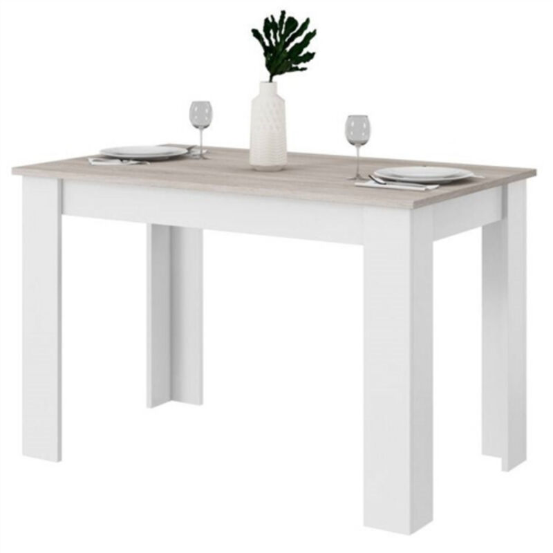 Modern Wooden Finish Table – Use as Kitchen Dining Table or Computer Desk