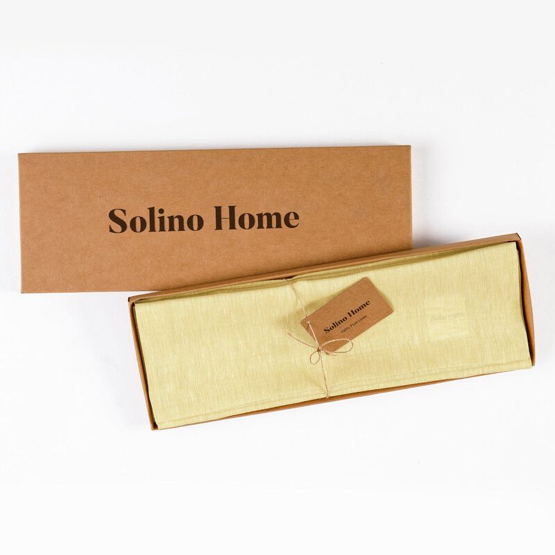 Solino Home 100% Pure Linen Placemats | Athena for Spring & Easter