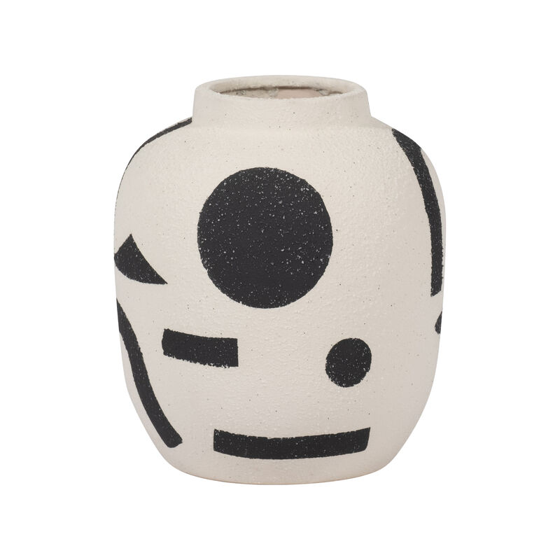 6" Funky Bulbous Vase