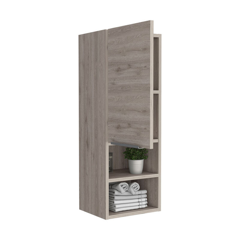 Medicine Cabinet Hazelton, Bathroom, Light Gray