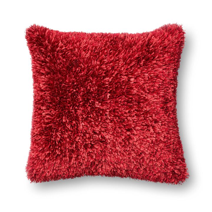 P0045 Red 22"x22" Poly Pillow
