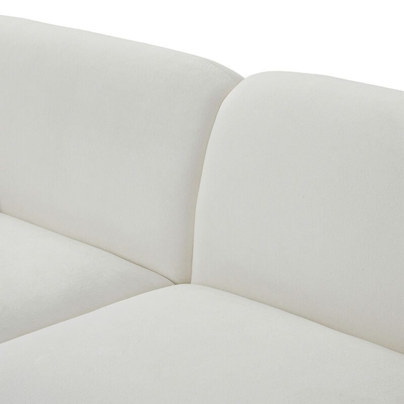 Merax Upholstered Loveseat 2 Seats Sofa