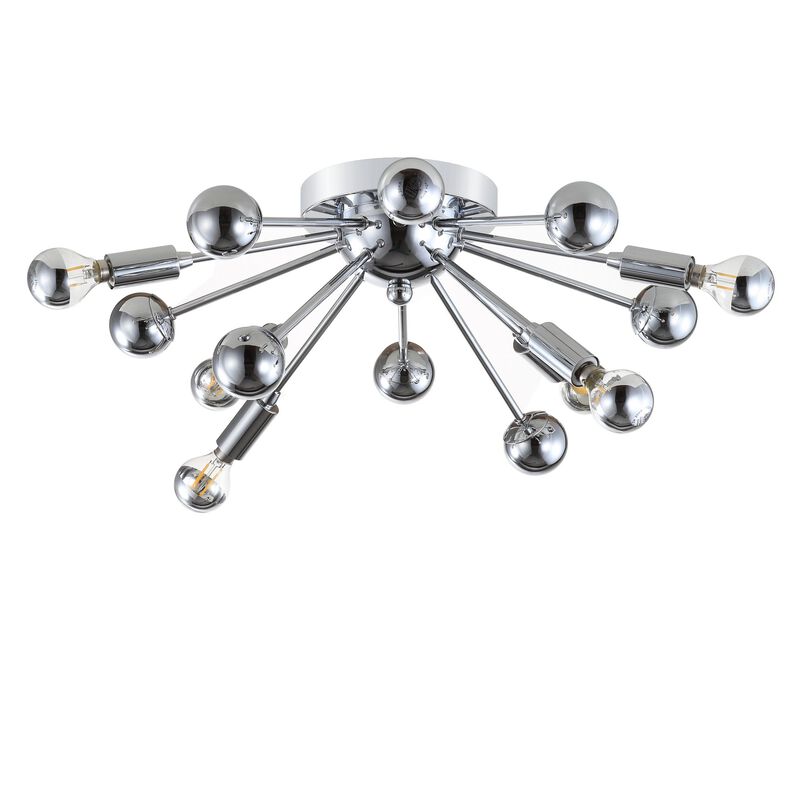 Copernicus 7-Light Metal LED Flush Mount