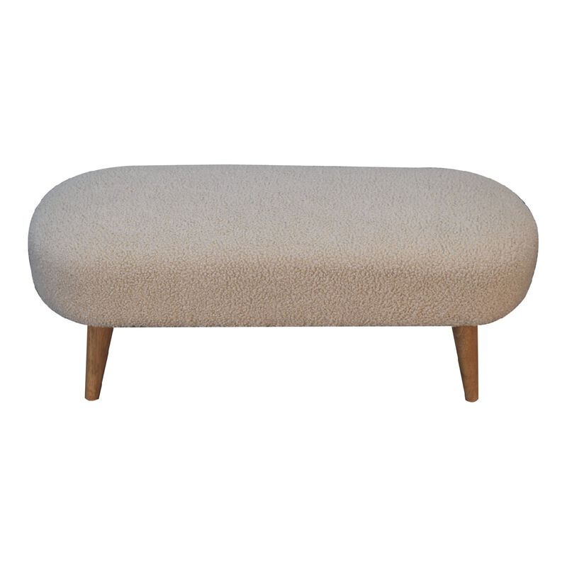 Artisan Furniture Boucle  Solid Wood Hallway Bench