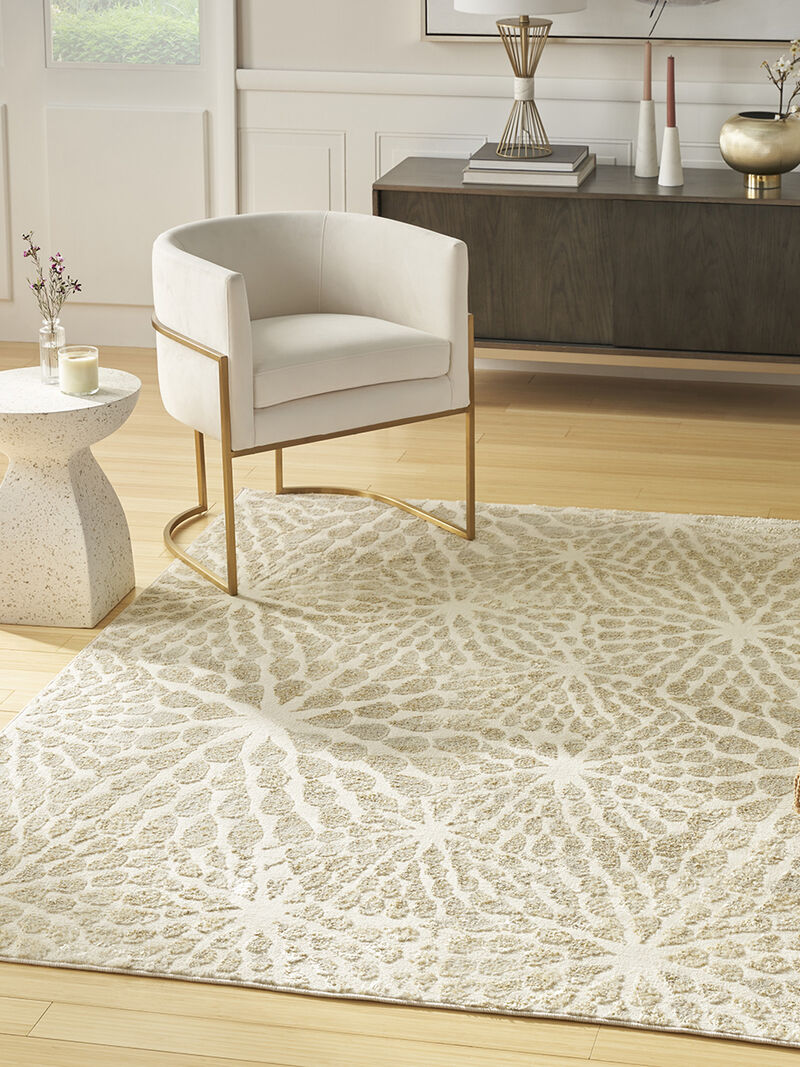 Ambiance AMI02 Ivory/Gold 7'10" x 9'10" Rug